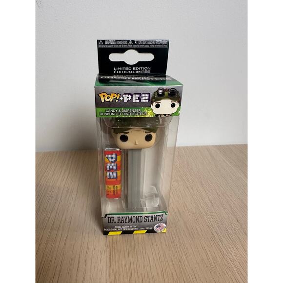 Funko Pop! Pez: Ghostbusters Dr. Raymond Stantz - NEW IN BOX - Rare - Picture 1 of 5